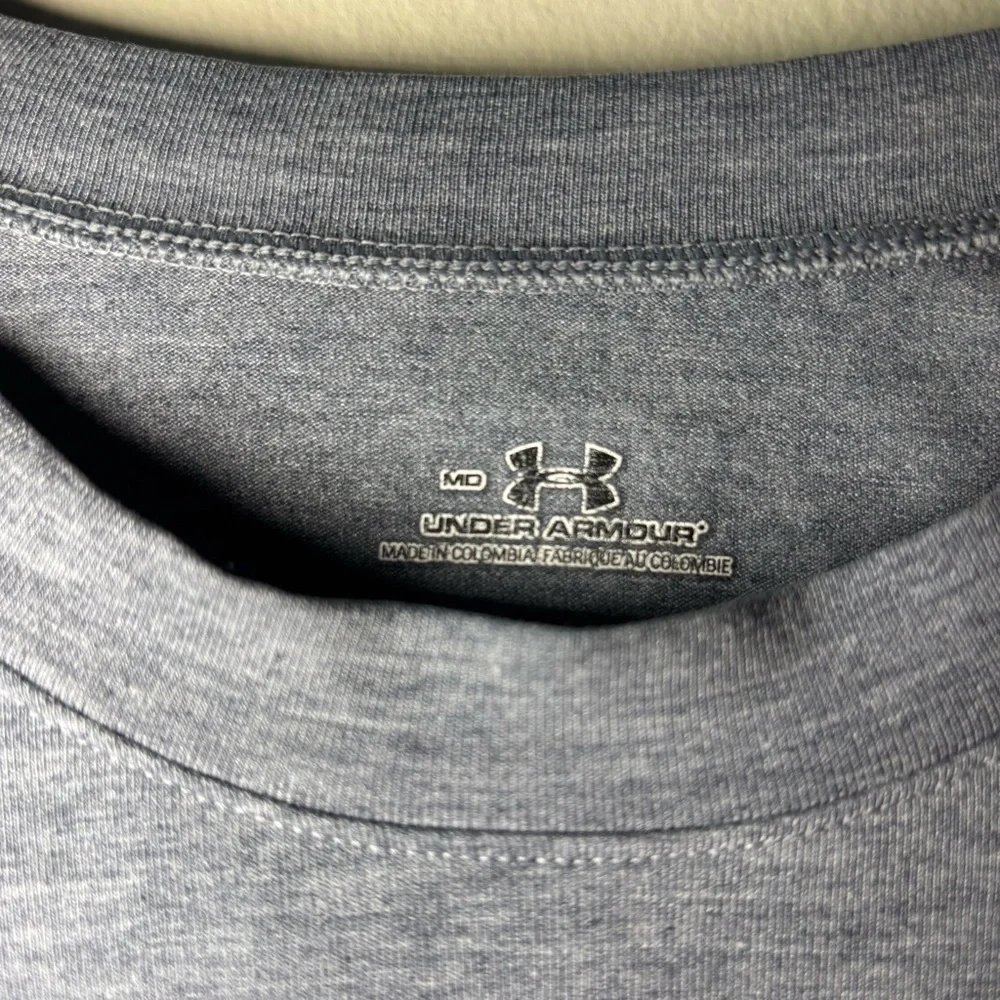Under Armour Gray Long-Sleeve Florida State Performance Tee with Maroon Logo